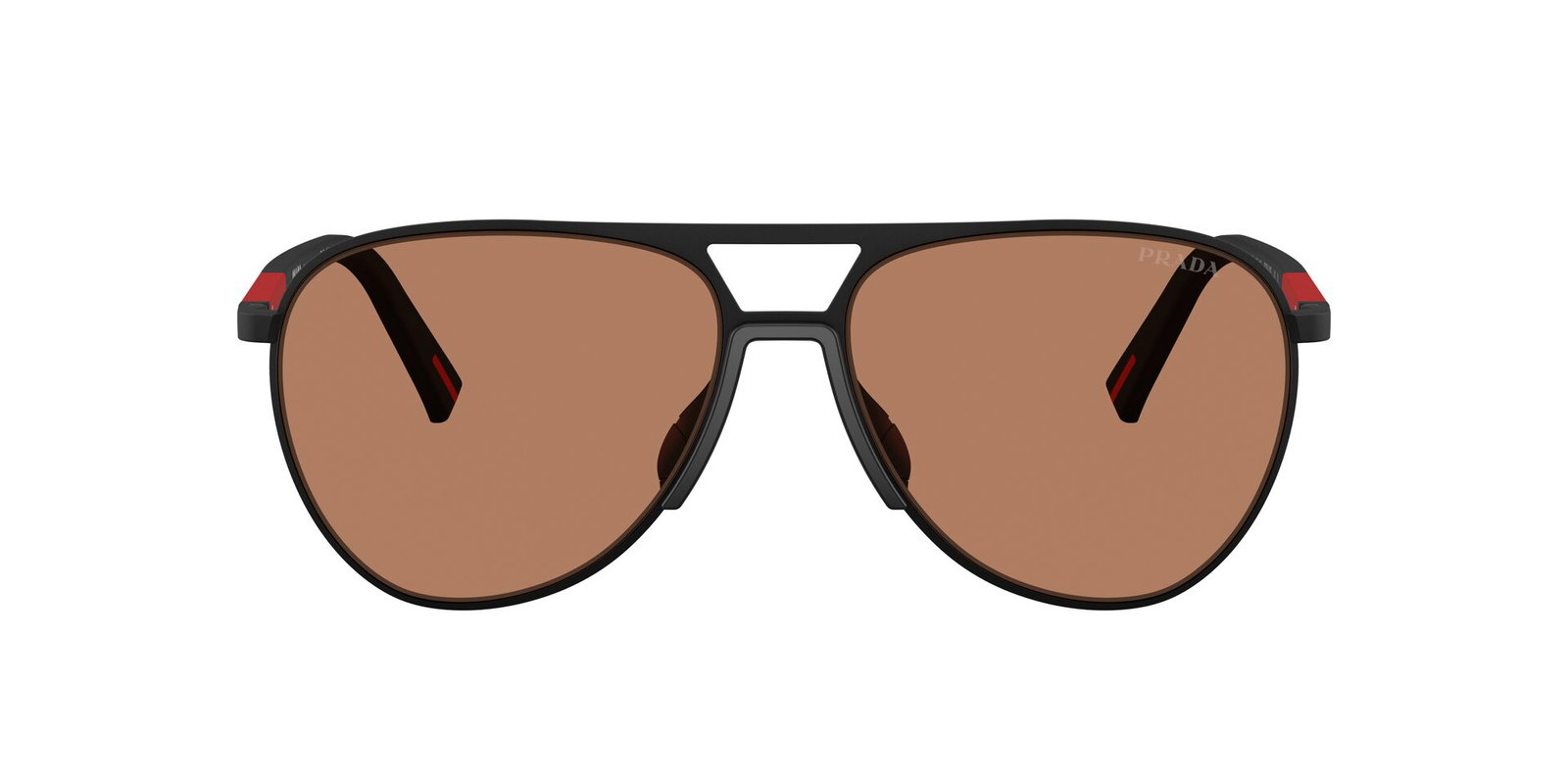 Auf diesem Bild sehen Sie die Sonnenbrille 0PR 53ZS in der Farbe Schwarz.