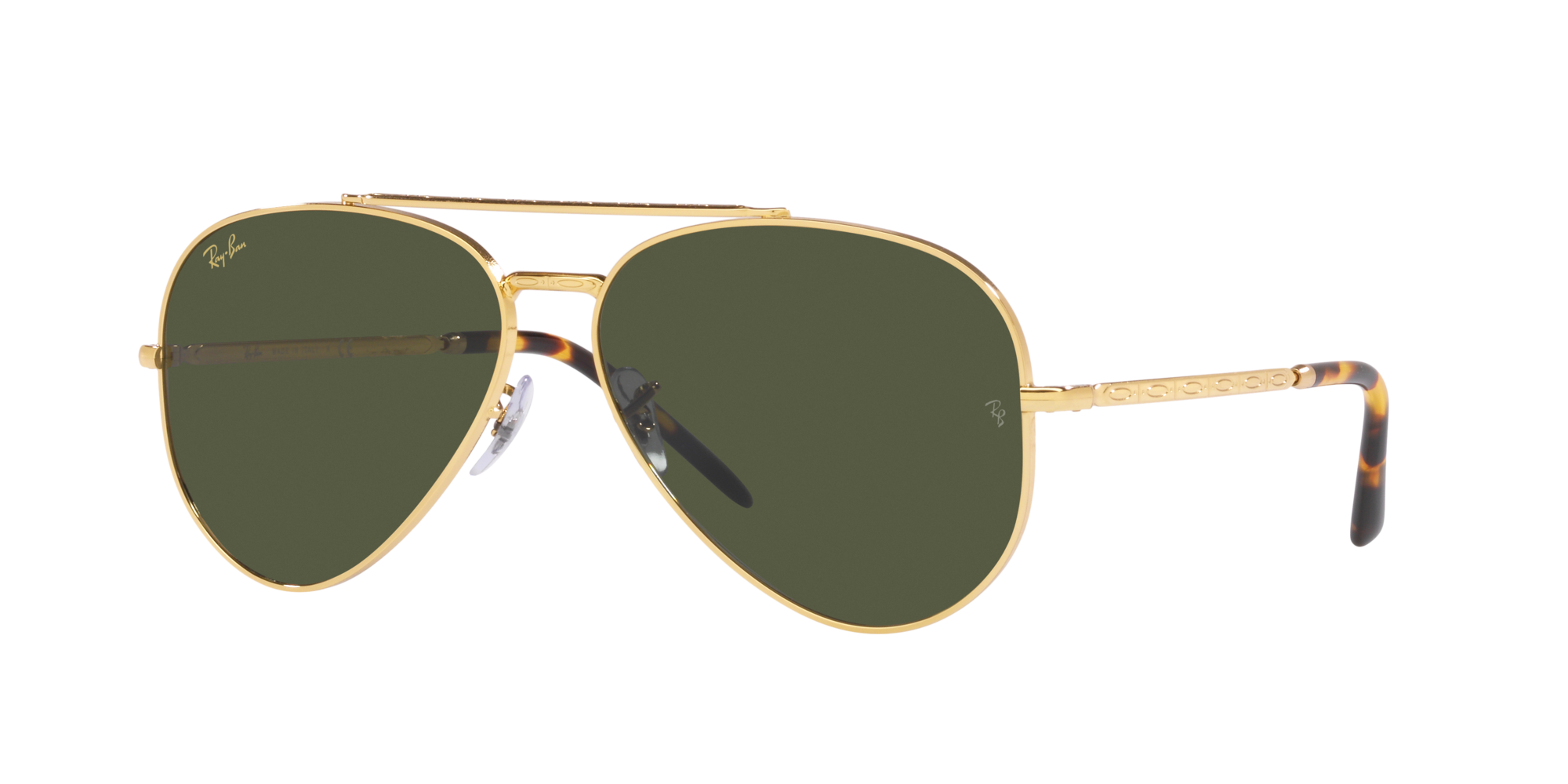New Aviator Ray-Ban Unisex Sonnenbrille in Gold RB3625 919631 58