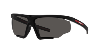 Prada Linea Rossa Sonnenbrille für Herren in Schwarz matt PS 07YS DG006F 76