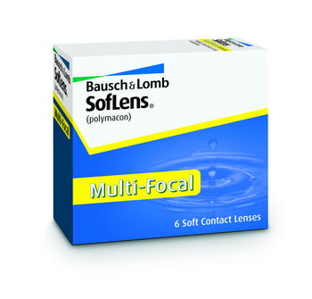 Das Bild zeigt eine Packung Bausch & Lomb Softlens
