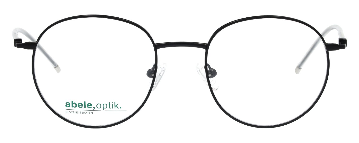 abele optik Brille für Damen in schwarz matt 146311