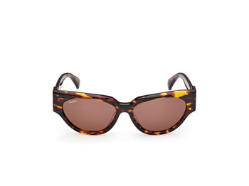 Das Bild zeigt die Sonnenbrille MM0139 von der Marke Max Mara in Havanna.