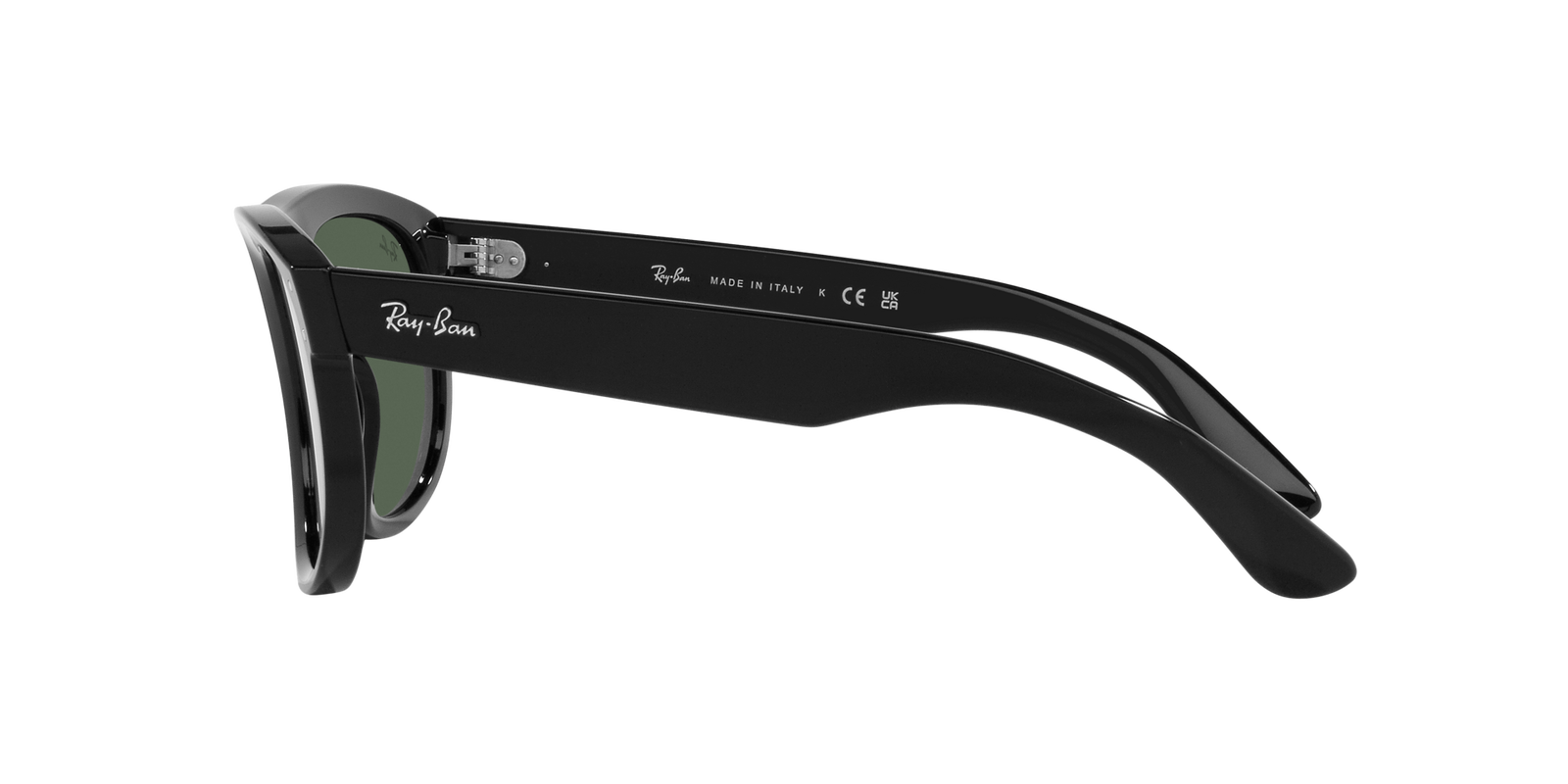 Das Bild zeigt die Sonnenbrille RBR0501S 6677VR von der Marke Ray Ban in schwarz.