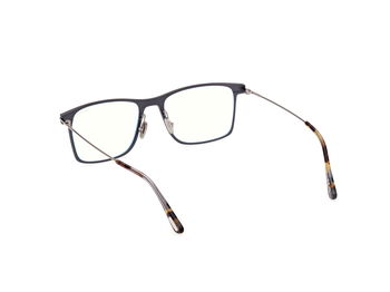Das Bild zeigt die Korrektionsbrille FT5865-B 013 von der Marke Tom Ford in schwarz.