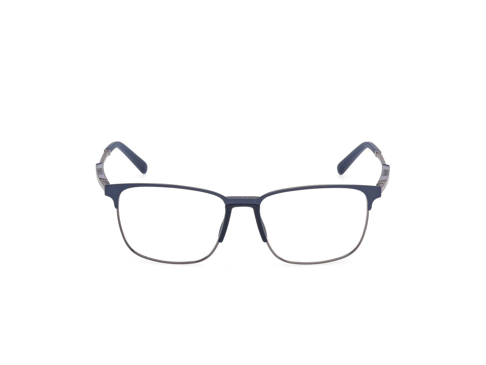Das Bild zeigt die Korrektionsbrille TB50054 091 55 von der Marke Timberland in Matt Blau