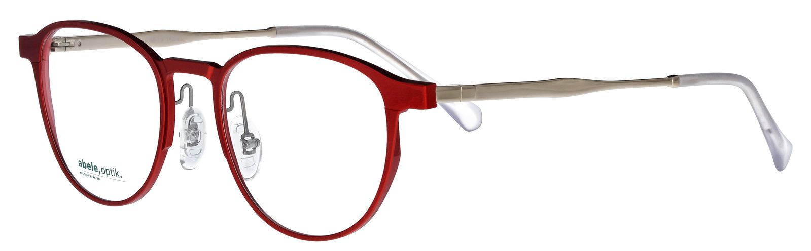 abele optik Brille für Damen in rot matt 149261