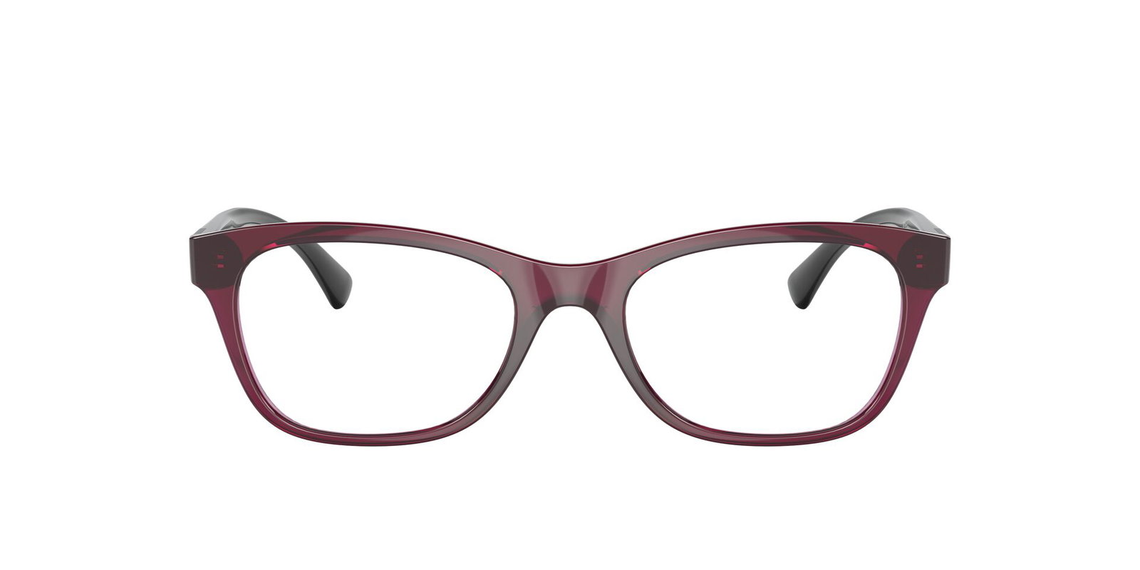 Auf diesem Bild sehen Sie die Korrektionsbrille 5378 von Vogue in der Farbe Schwarz.