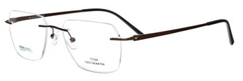 Titanbrille 151142 für Herren in Bronze