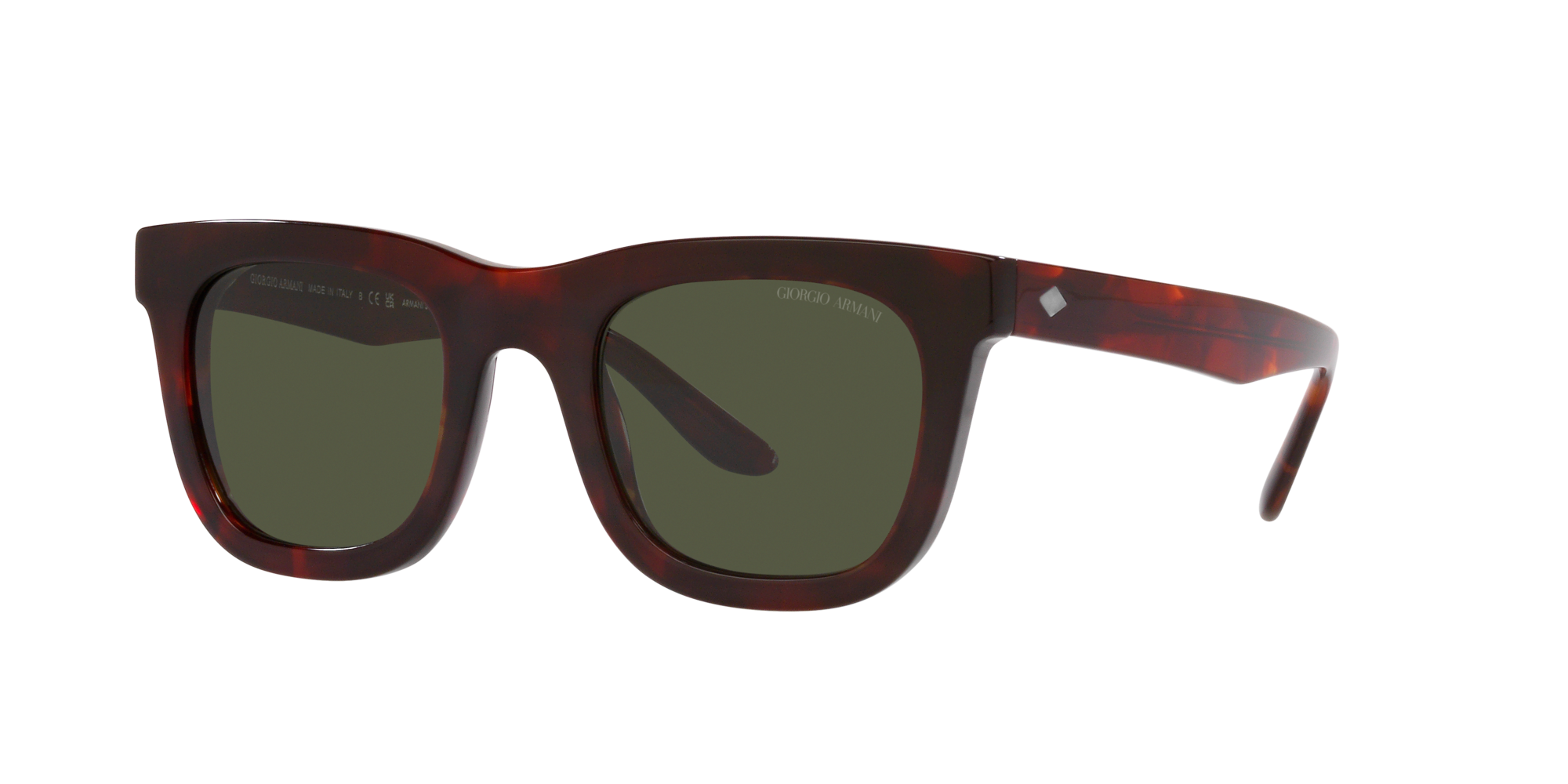 Giorgio Armani Sonnenbrille für Herren AR8171 596231 49 in Havanna rot Giorgio Armani Sonnenbrille für Herren AR8171 596231 49 in Havanna rot