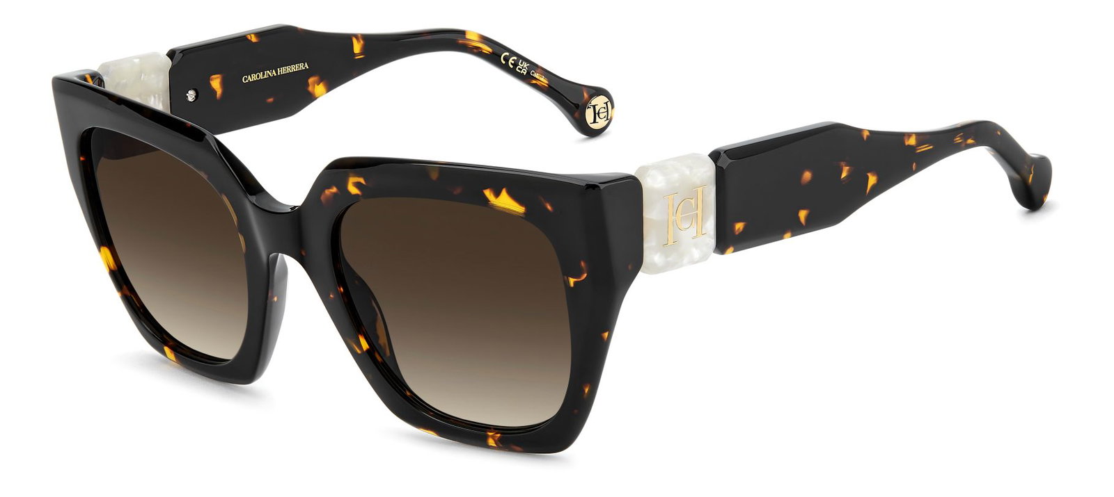 Carolina Herrera Sonnenbrille 0414/S 086 52 in Havana Braun
