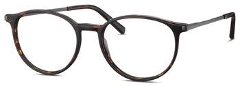 Das Bild zeigt die Freigeist Brille 863053 in Braun leicht seitlich.