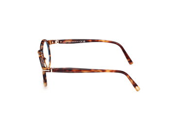 Das Bild zeigt die Brille FT5979- B 053 von der Marke Tom Frod in Blond Havanna.