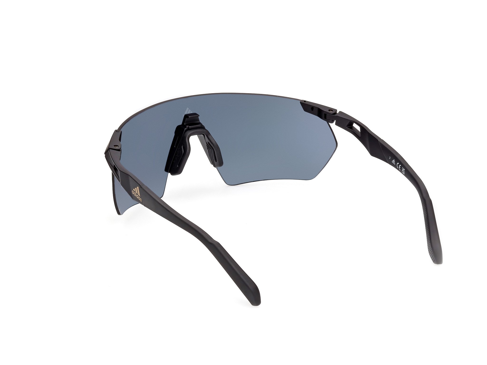 Adidas Sport Sonnenbrille für Herren in matt schwarz SP0062 02G