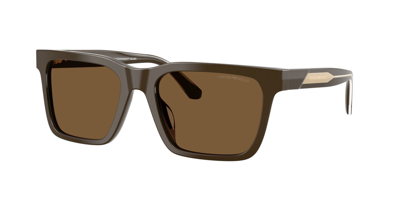 Emporio Armani Sonnenbrille in Braun 0EA4262U 57