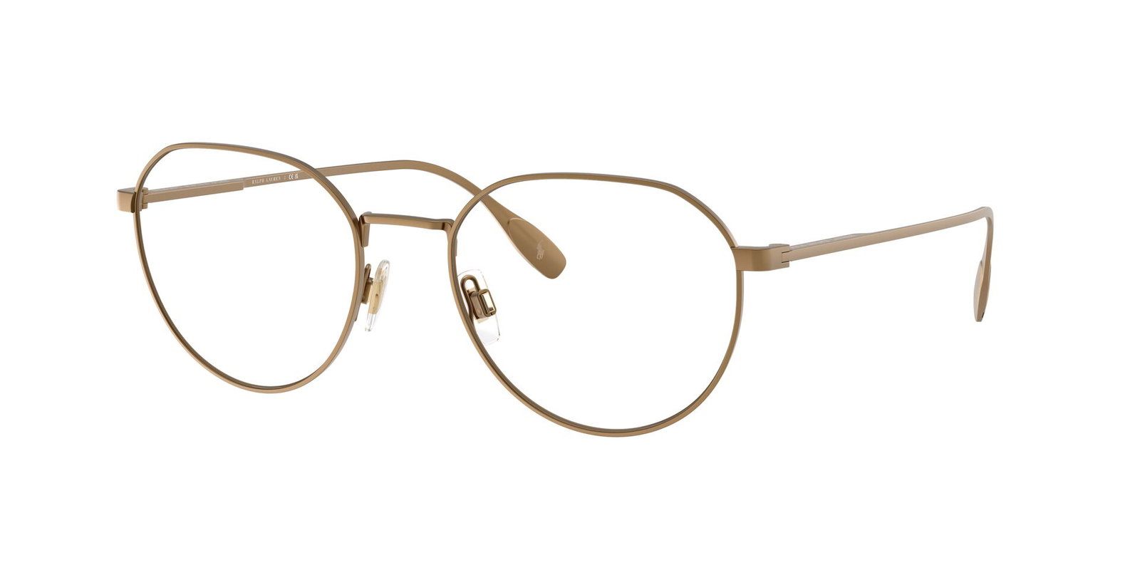 Das Bild zeigt die Korrektionsbrille 123 von der Marke Polo in braun.