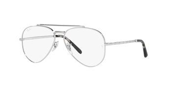 Ray Ban Brille New Aviator 0RX3625V 2501 in Silber