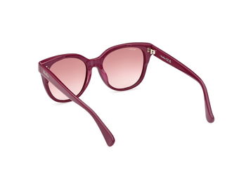 Das Bild zeigt die Sonnenbrille MM0068 75T von der Marke Max Mara in Rot.