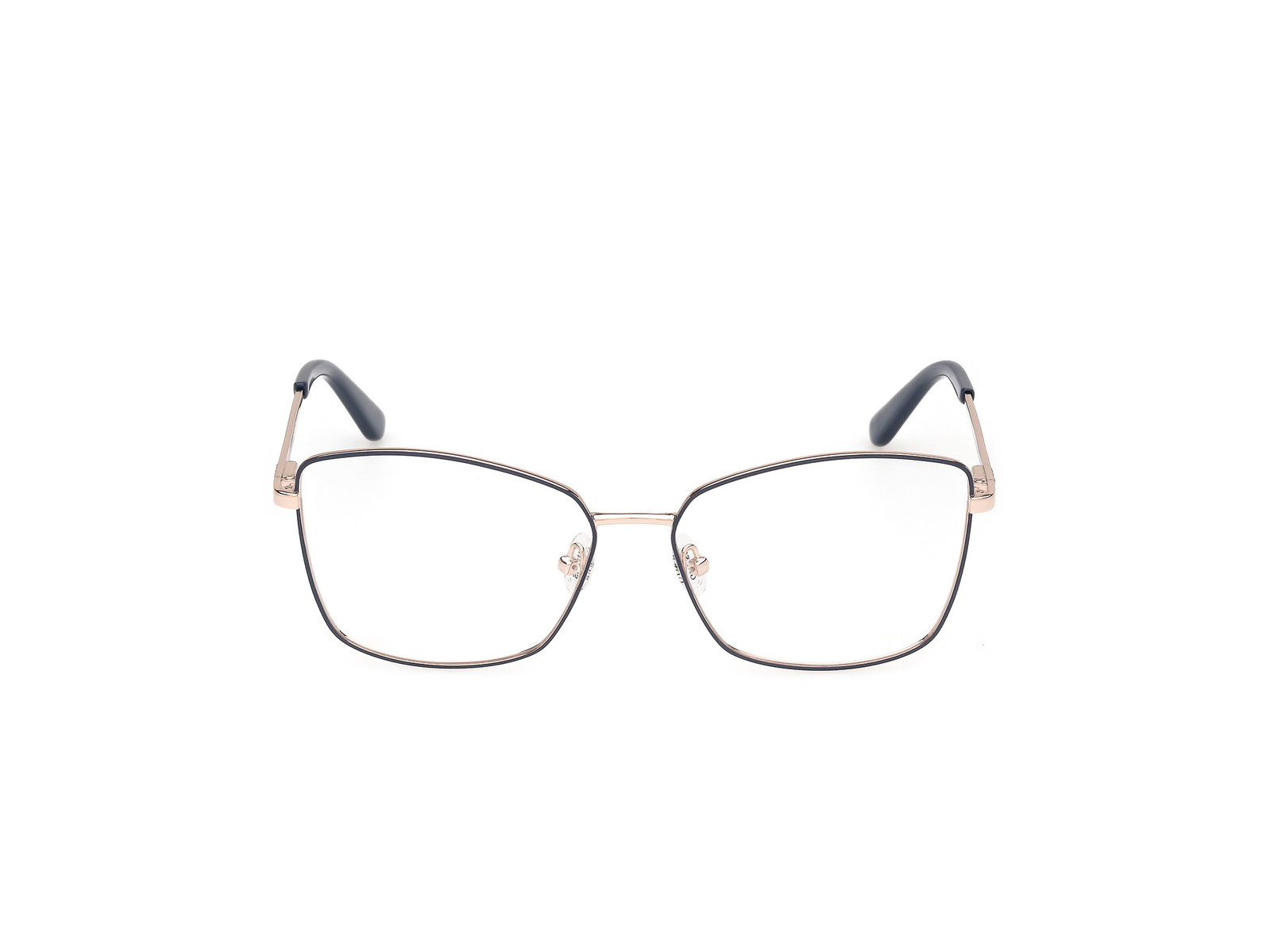 Das Bild zeigt die Korrektionsbrille GU50170 091 von der Marke Guess in Matt Blau.