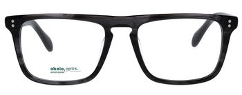 Das Bild zeigt die Korrektionsbrille 148741 von der Marke Abele Optik in schwarz-grau transparent.