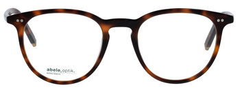 Das Bild zeigt die Korrektionsbrille 148671 von der Marke Abele Optik in hellbraun havanna.