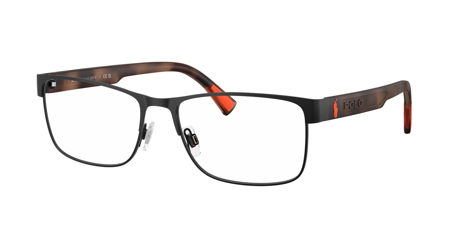 Polo Brille Herren in Schwarz 0PH1244 9304 59