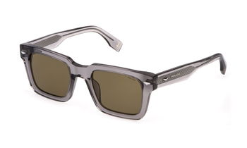 Police Sonnenbrille SPLQ88E 09MB in transparentem Grau