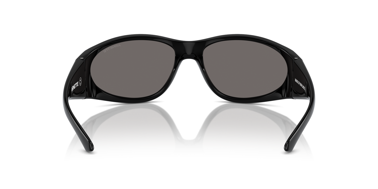 Das Bild zeigt die Sonnenbrille AN4342 29606G von der Marke Arnette in schwarz.