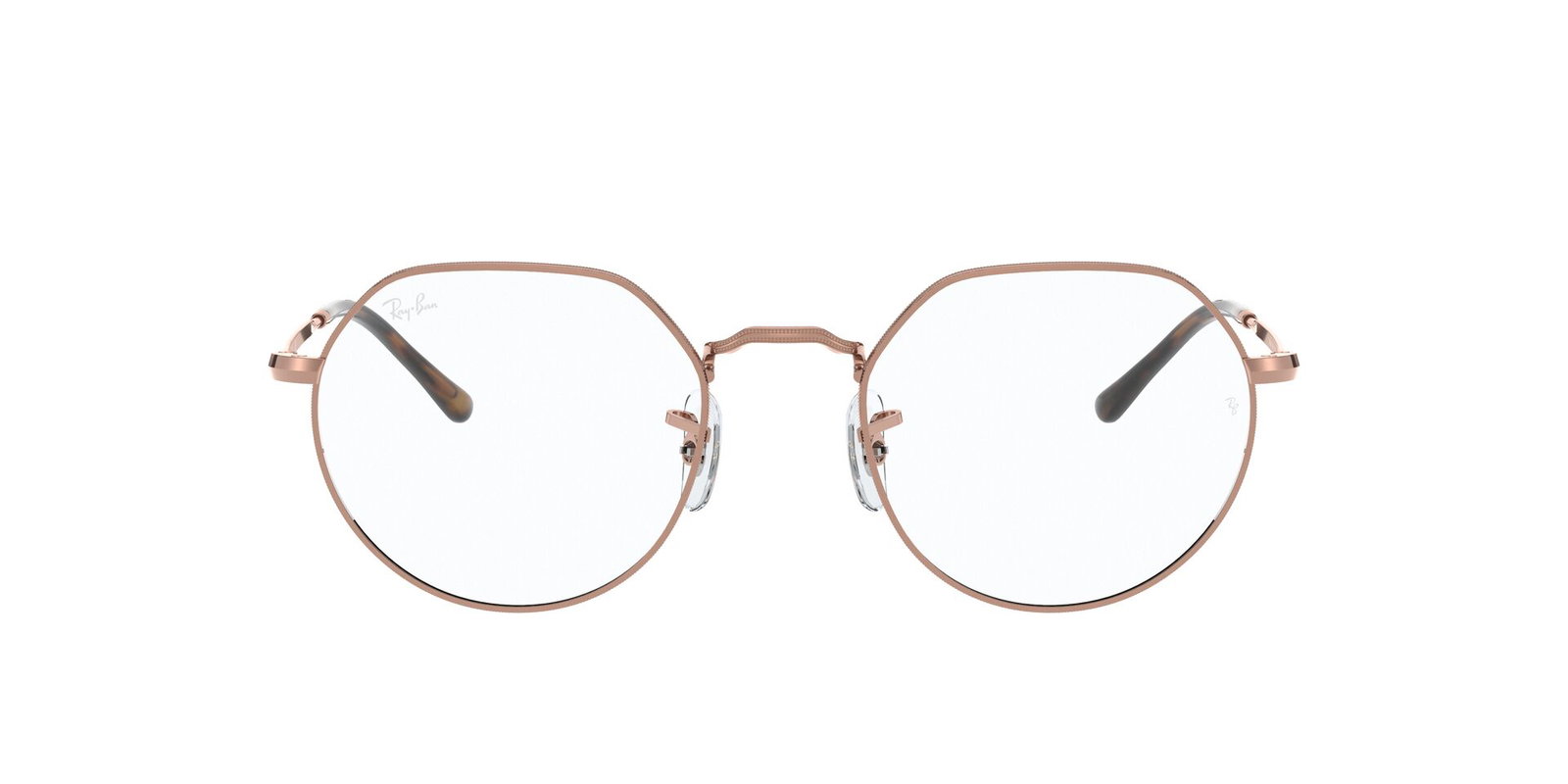 Das Bild zeigt die Korrektionsbrille RX6564 2943 von der Marke Ray Ban in Kupfer.