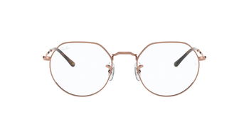 Das Bild zeigt die Korrektionsbrille RX6564 2943 von der Marke Ray Ban in Kupfer.