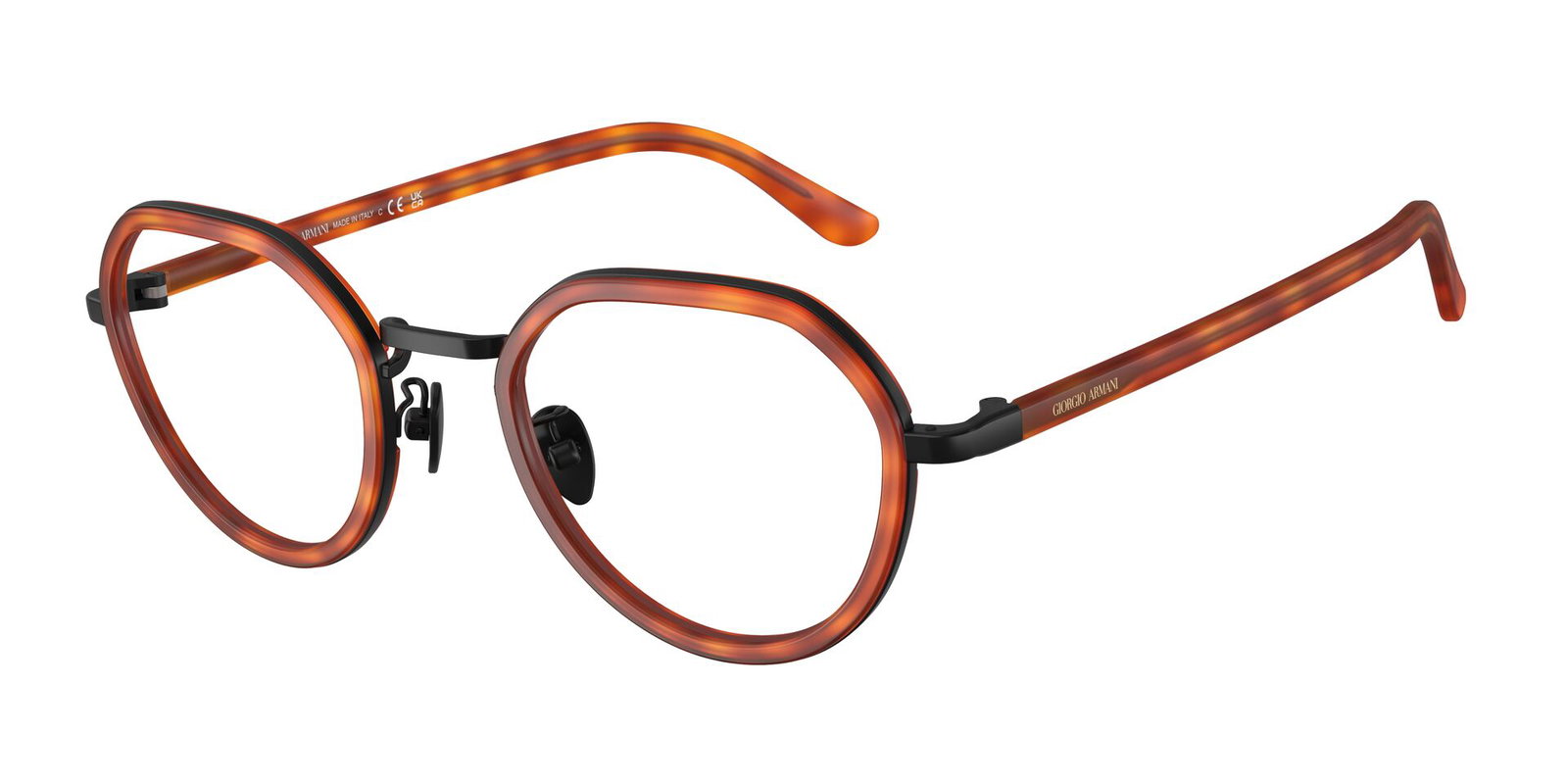zu sehen ist die Korrektionsbrille 0AR5167 von Giorgio Armani in der Farbe Rot.