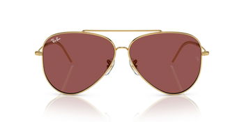 Das Bild zeigt die Sonnenbrille RBR0101S 001/69 von der Marke Ray-Ban in Gold.