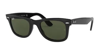 Das Bild zeigt die Sonnenbrille Original Wayfarer black RB2140 901 von der Marke Ray-Ban in schwarz.