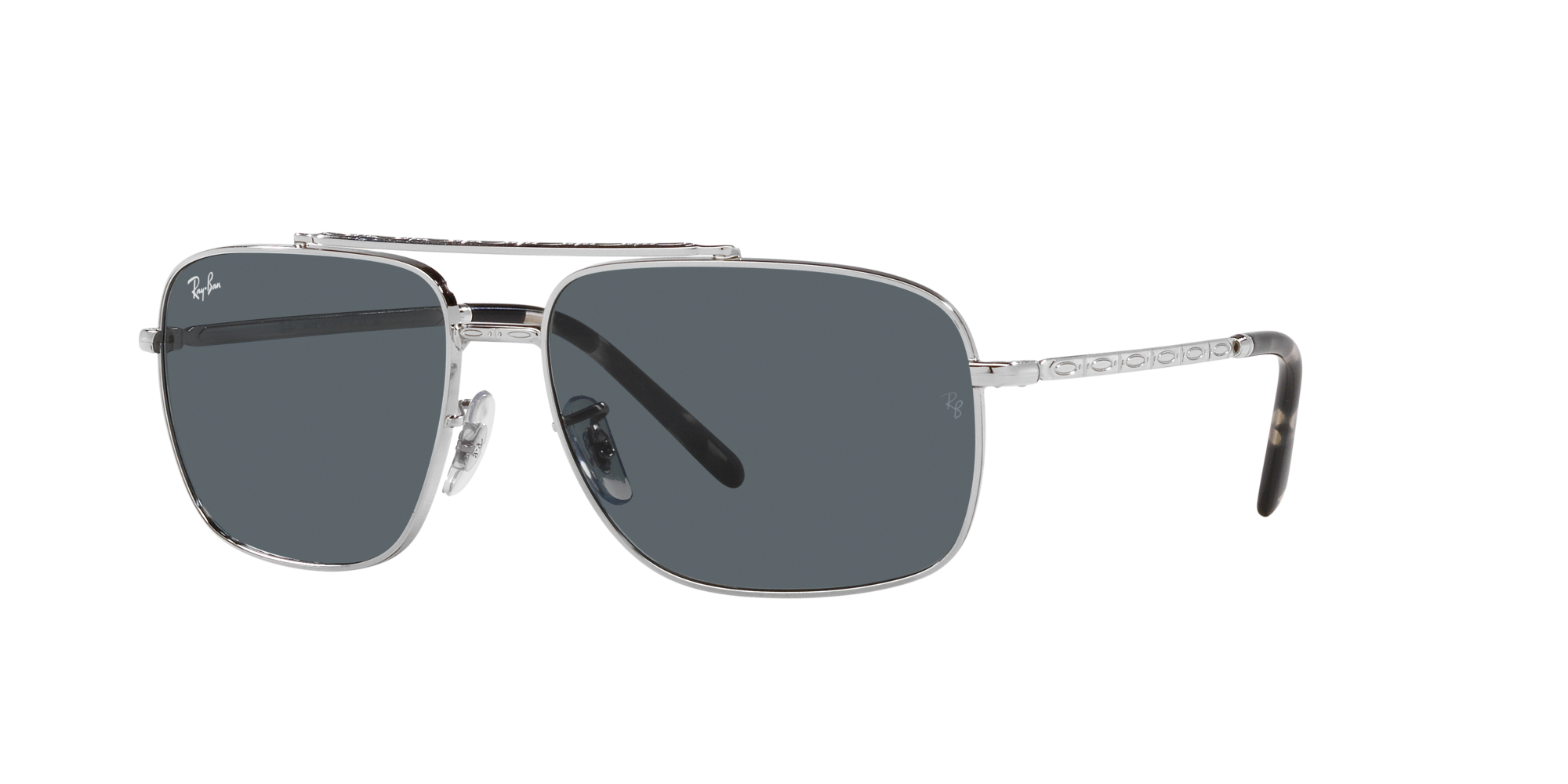 Ray-Ban Sonnenbrille Unisex in Silber RB3796 003/R5 59