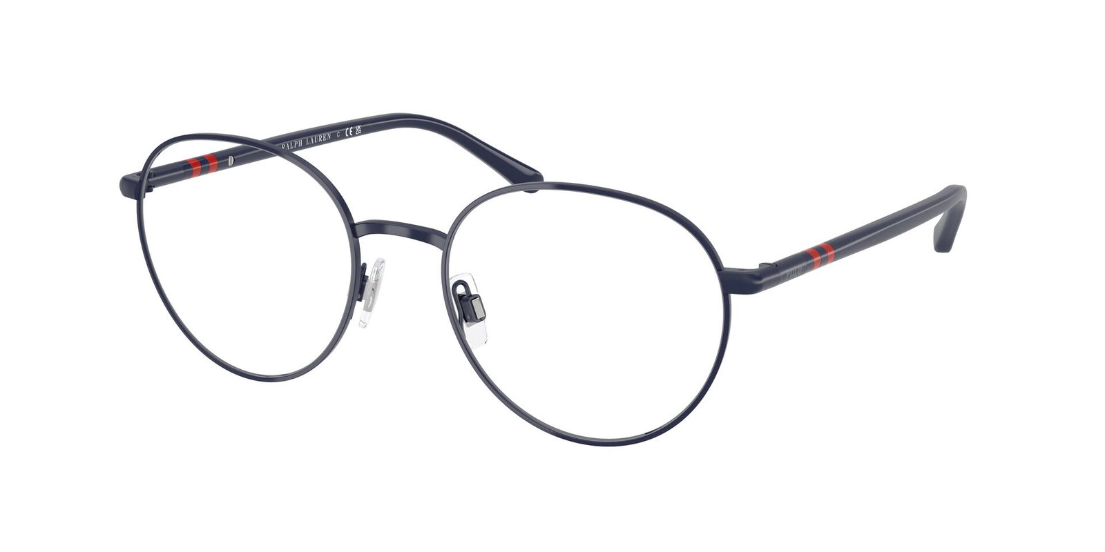 Das Bild zeigt die Korrektionsbrille 1236 von der Marke Polo in Schwarz.