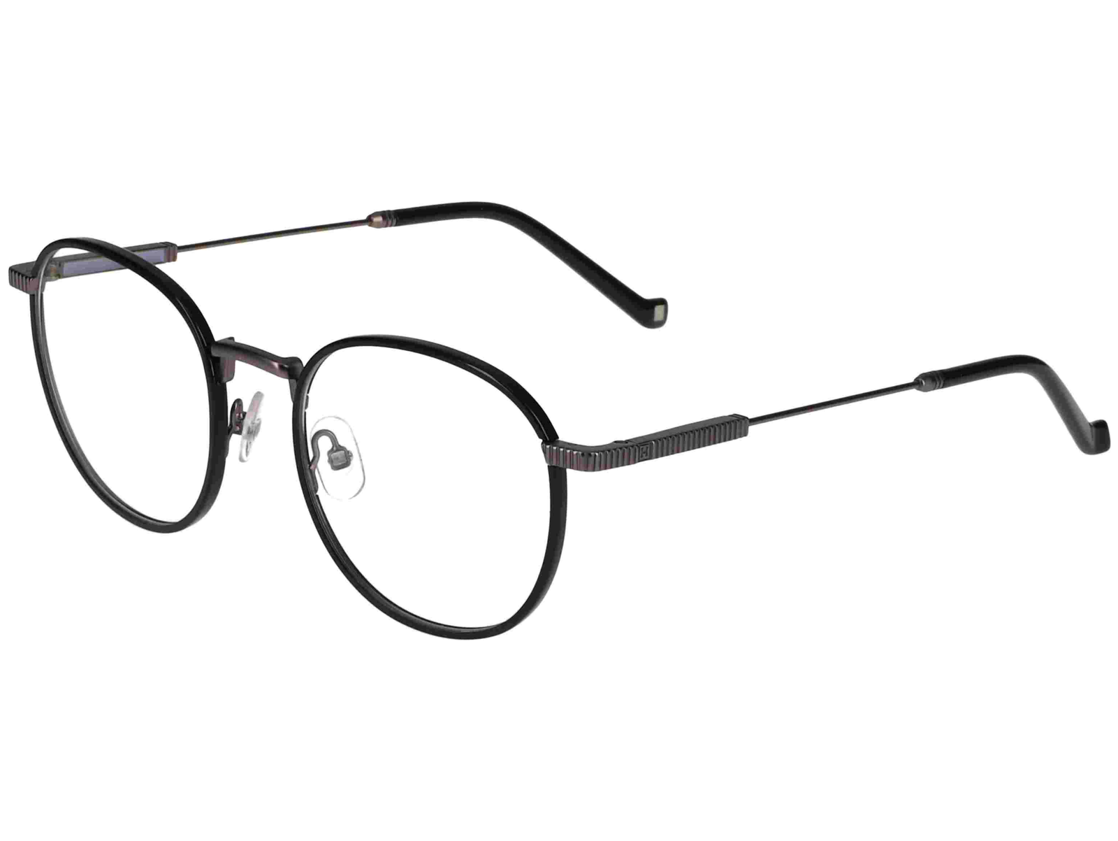Das Bild zeigt die Korrektionsbrille 321 900 von der Marke Hackett in Schwarz.