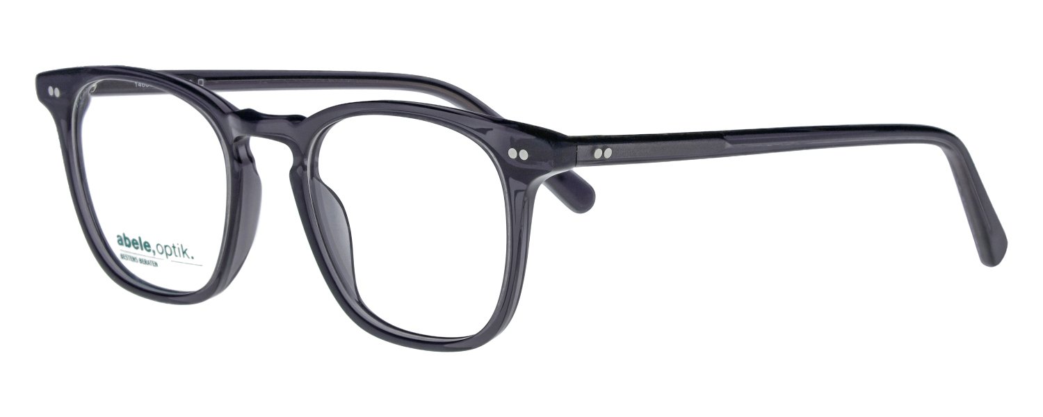 abele optik Herrenbrille in dunkelgrau/transparent aus Kunststoff 146041