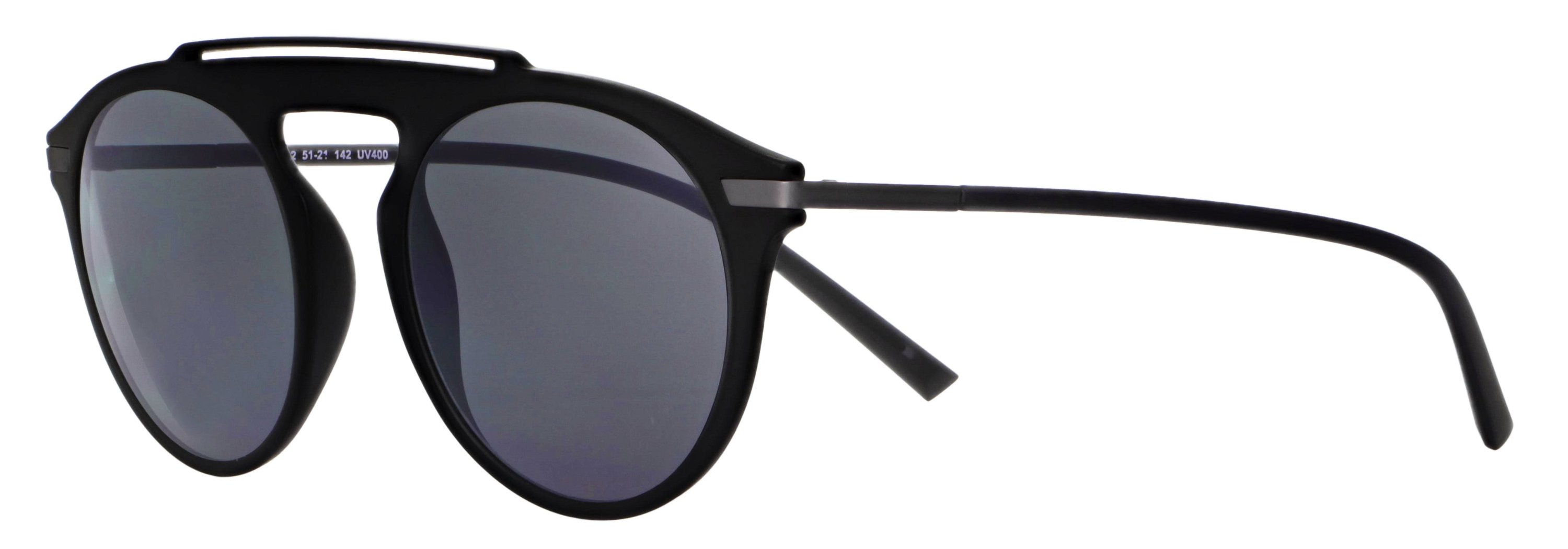 Das Bild zeigt die Sonnenbrille 718022 von der Marke Abele Optik in schwarz matt.