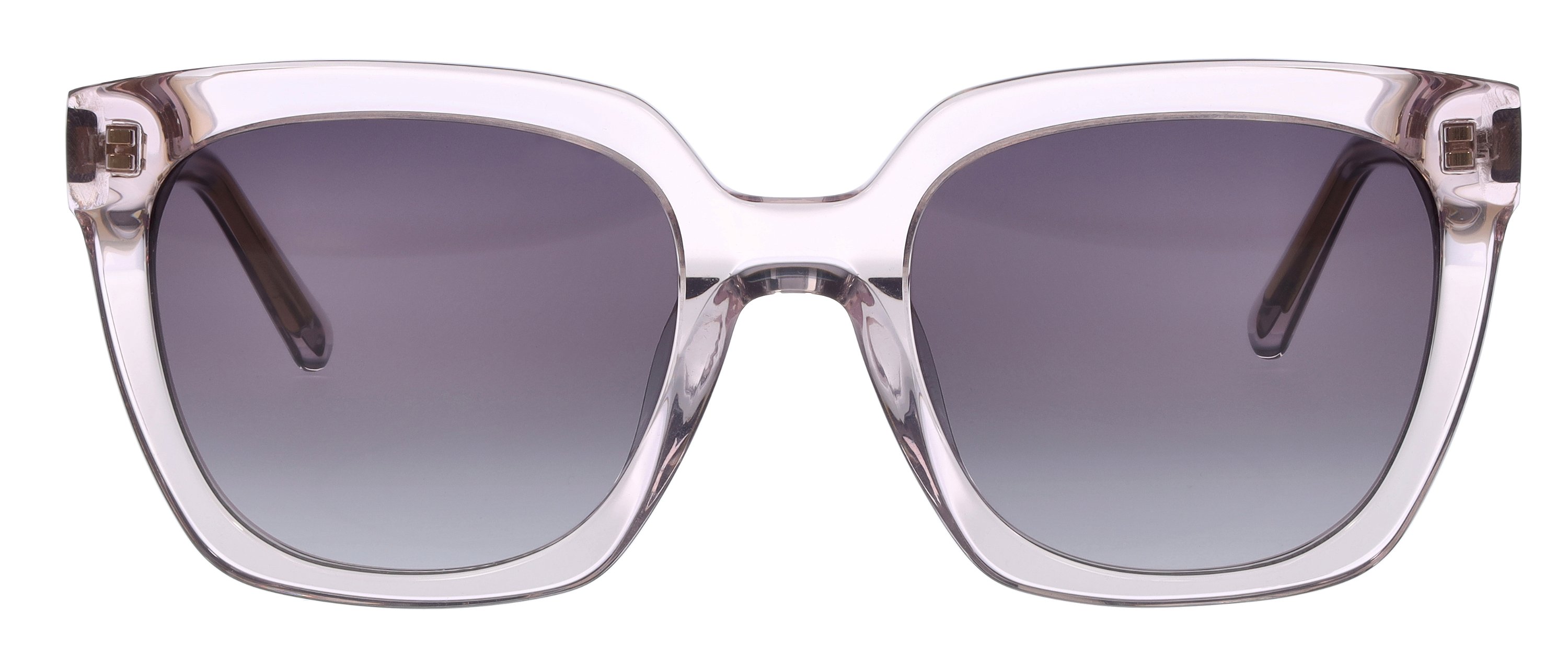 abele optik Sonnenbrille für Damen in lila transparent 720851