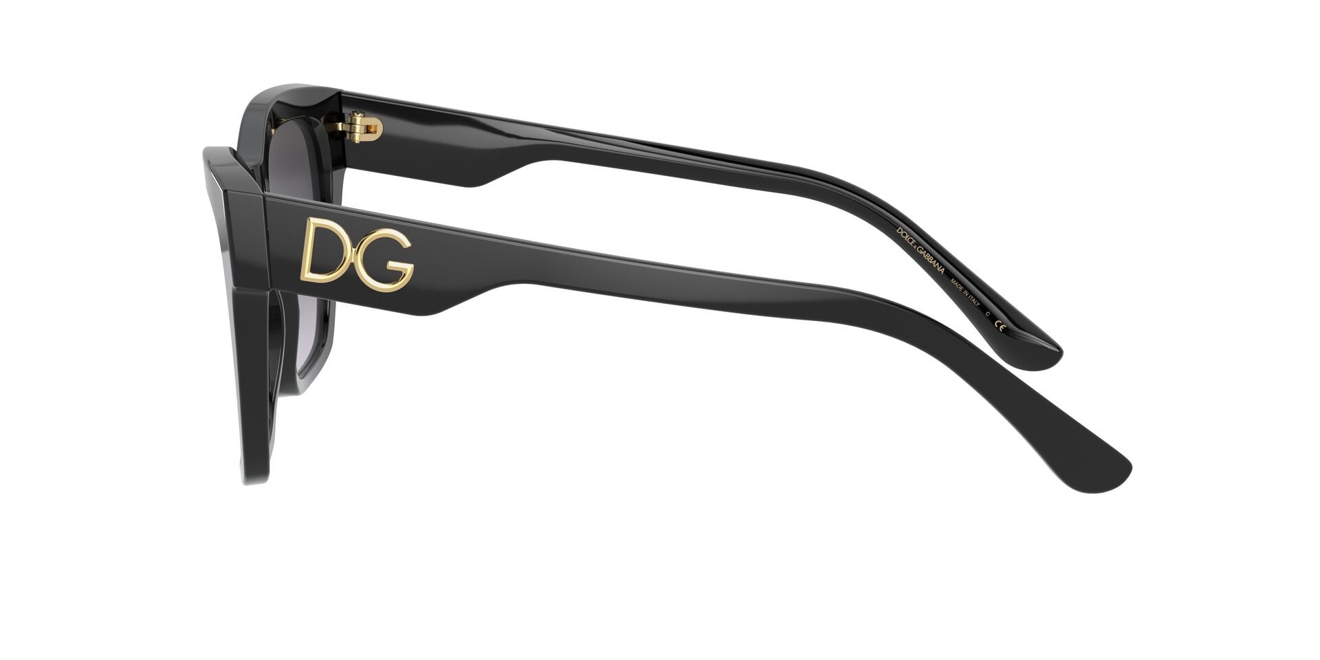 Dolce & Gabbana Sonnenbrille in Schwarz DG4384 501/8G 53