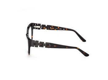 Auf diesem Bild sehen Sie eine Korrektionsbrille 50323 von Guess in der Farbe Schwarz.