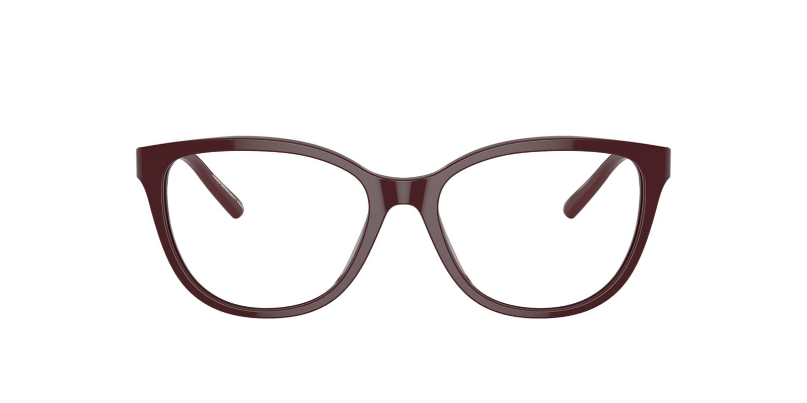 Das Bild zeigt die Korrektionsbrille EA3190 5576 von der Marke Emporio Armani in Bordeaux.