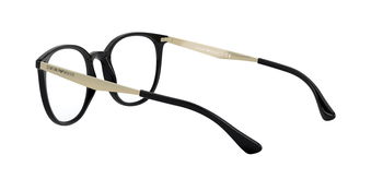 Das Bild zeigt die Korrektionsbrille EA3168 5001 von der Marke Emporio Armani in Schwarz.