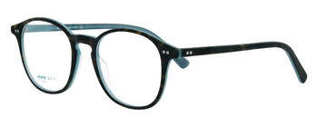 abele optik Brille für Damen havanna matt/innen türkis 145761 