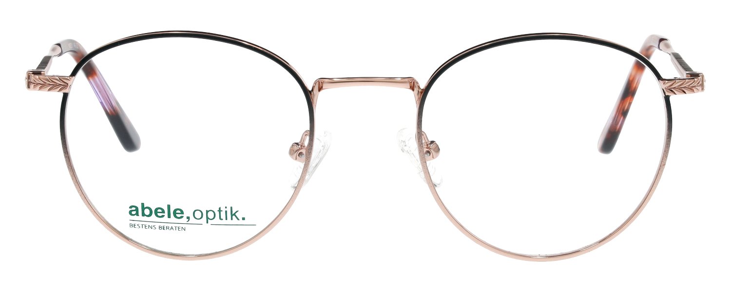 abele optik Brille für Damen in roségold/grau 146351