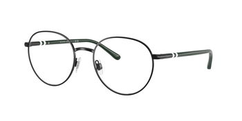 Das Bild zeigt die Korrektionsbrille 1236 von der Marke Polo in Schwarz.