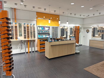 Das Bild zeigt den Kassenbereich unserer Filiale in Darmstadt.