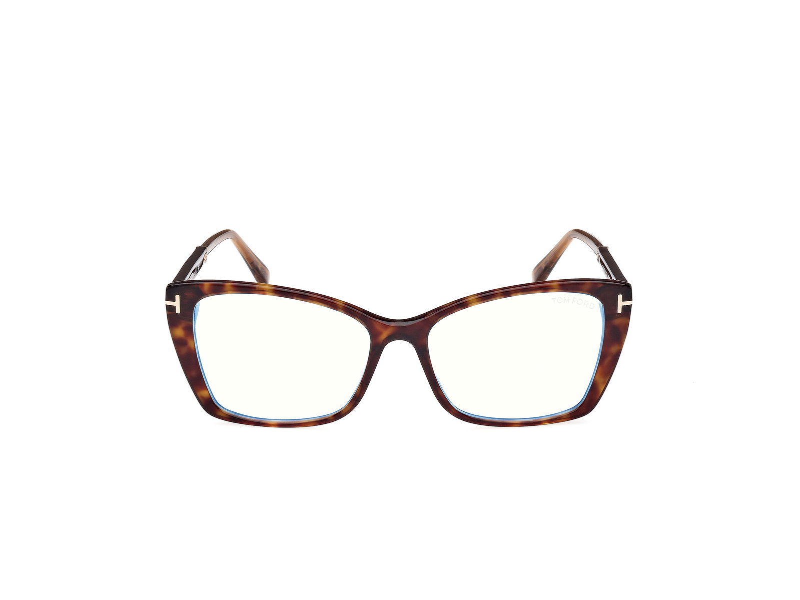 Das Bild zeigt die Korrektionsbrille FT5893-B 052 von der Marke Tom Ford in havanna.