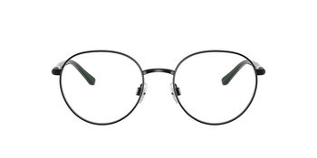 Das Bild zeigt die Korrektionsbrille 1236 von der Marke Polo in Schwarz.