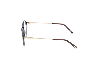 Das Bild zeigt die Korrektionsbrille FT5875-B 020 von der Marke Tom Ford in grau/rose gold.