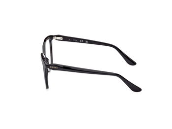 Das Bild zeigt die Korrektionsbrille GU2965 001 von der Marke Guess in schwarz.